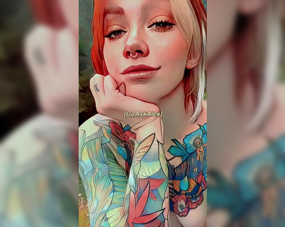 GoAskAlex aka goaskalex - 08-20-2022 OnlyFans Video - Its me, but not me I finally purchased a photo editing app Ive had my eye