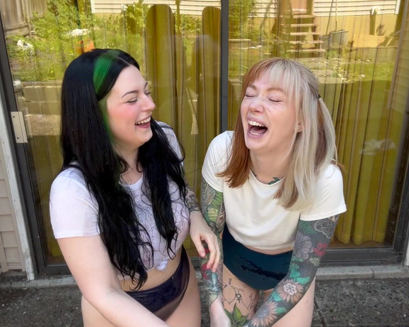 GoAskAlex aka goaskalex - 07-12-2023 OnlyFans Video - The other day ceressuicide and I decided to do a wet tshirt video