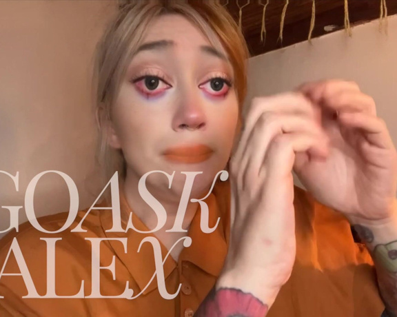 GoAskAlex aka goaskalex - 07-26-2024 OnlyFans Video - While I am waiting for a new blowjob video to export, I have this monstrosity to