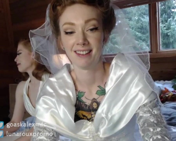 GoAskAlex aka goaskalex - 11-02-2019 OnlyFans Video - girlgirl lesbians twogirls queer gay lesbian Here come the brides _ a sneak peek into my