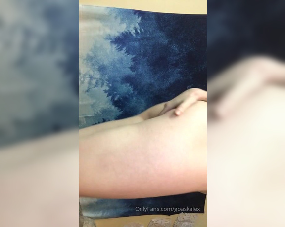 GoAskAlex aka goaskalex - 11-08-2019 OnlyFans Video - Fucking myself from behind _ 2017