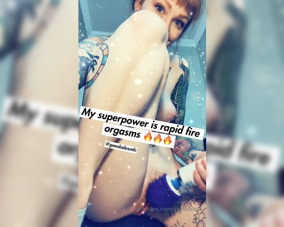 GoAskAlex aka goaskalex - 08-04-2019 OnlyFans Video - My record must be somewhere in the 20s