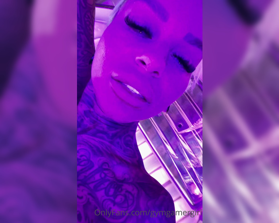 GymGamerGirl aka gymgamergirl - 06-04-2021 OnlyFans Video - Would you like to share the tanning bank with me  like for yes