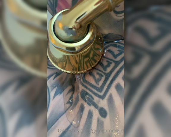 GymGamerGirl aka gymgamergirl - 07-04-2020 OnlyFans Video - In the shower my  is extra