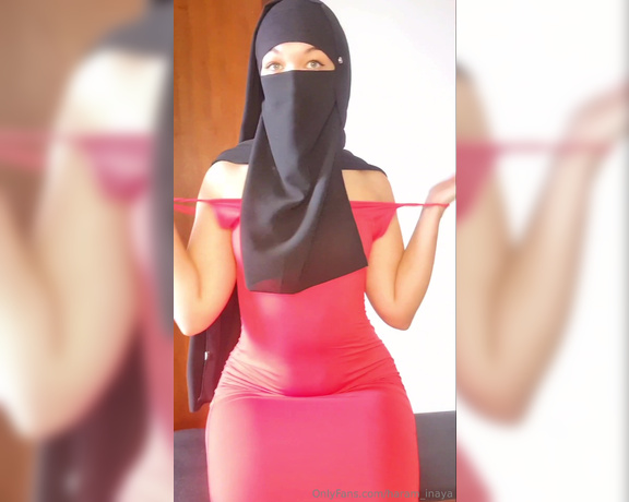 Haram_Inaya aka haram_inaya - 06-11-2024 OnlyFans Video - Oiled up titty massage tease in everyones favourite red dress  Who likes them petite