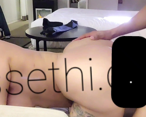 Ms sethi aka babydollll - 01-20-2021 OnlyFans Video - I still cant believe we just met and I let him fuck me raw  HUGE