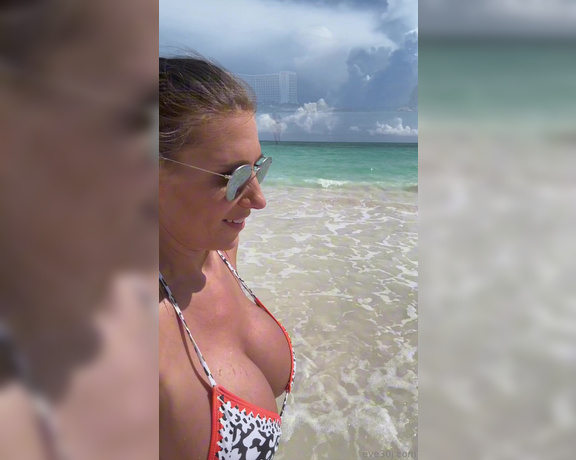 Eve30j aka eve30j - 09-07-2024 OnlyFans Video - Steppin on the beach