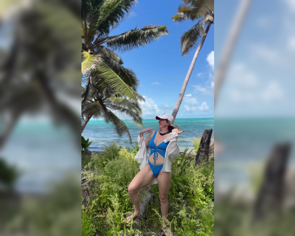 Claire Rae aka claire_rae - 10-20-2024 OnlyFans Video - Just some island flashing after diving the blue hole