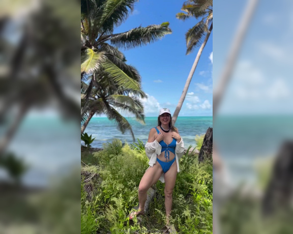 Claire Rae aka claire_rae - 10-20-2024 OnlyFans Video - Just some island flashing after diving the blue hole