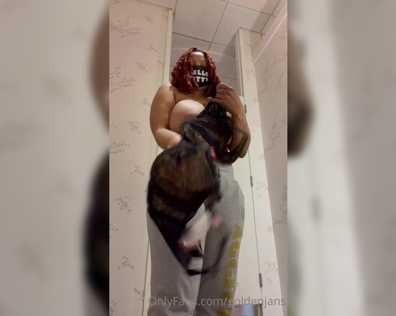 GoldenJans aka goldenjans - 03-23-2022 OnlyFans Video - Happy Tuesday Heres some snippets of me trying on BrasIll bring yall next time_93jp