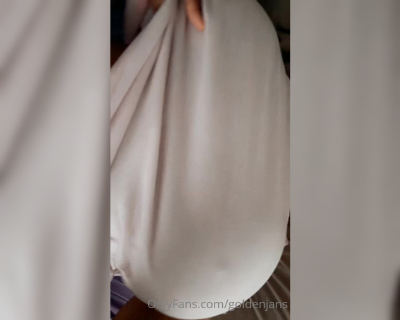 GoldenJans aka goldenjans - 07-25-2023 OnlyFans Video - Waking up for Titty Tuesday like