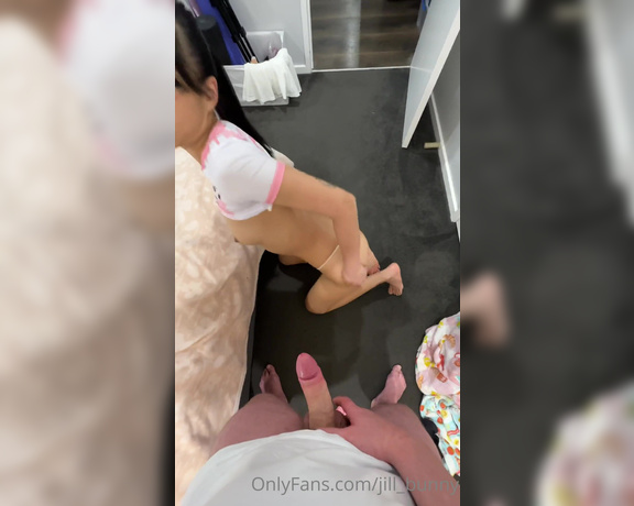 Jill Bunny aka jill_bunny - 08-24-2023 OnlyFans Video - sucking cock some foot job action here too o