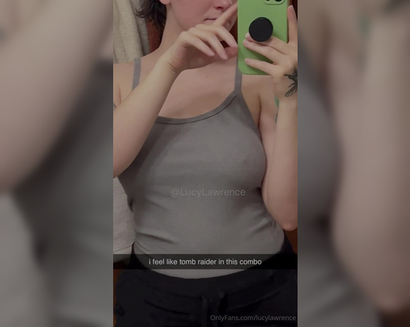 Lucy Lawrence aka lucylawrence - 05-27-2024 OnlyFans Video - i edited a silly little clip for you