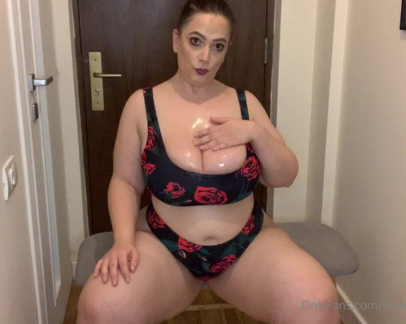 SweetheartMia aka sweetheartmiabbw - 12-27-2020 OnlyFans Video - Oiled boobies_zm4y