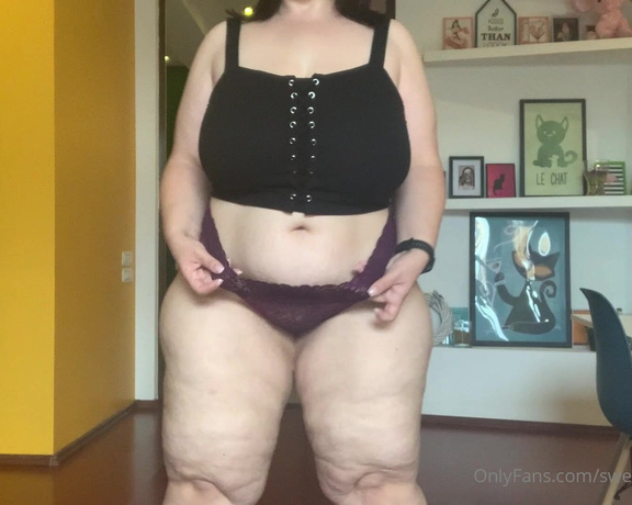 SweetheartMia aka sweetheartmiabbw - 09-21-2021 OnlyFans Video - This was a custom so thats why no make up but hey maybe you will enjoy