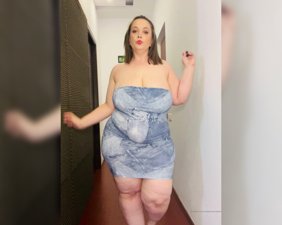 SweetheartMia aka sweetheartmiabbw - 05-21-2022 OnlyFans Video - New dress hehe