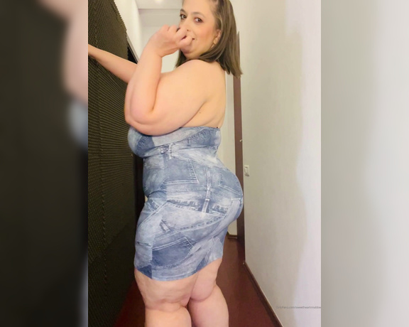 SweetheartMia aka sweetheartmiabbw - 05-21-2022 OnlyFans Video - New dress hehe