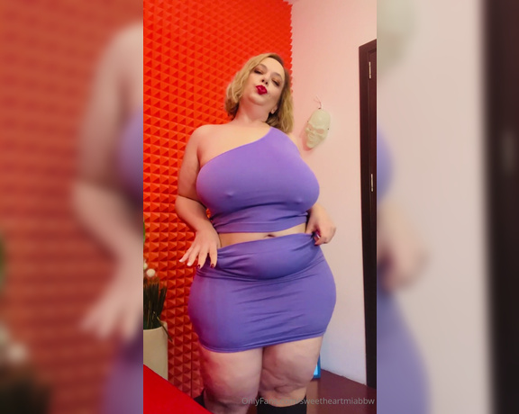 SweetheartMia aka sweetheartmiabbw - 11-27-2023 OnlyFans Video - Keep scrolling