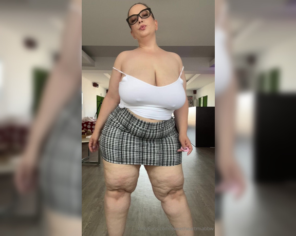 SweetheartMia aka sweetheartmiabbw - 06-20-2024 OnlyFans Video - How is everyone doing_lr9b