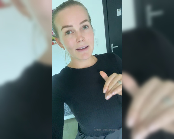 Elle Knox aka elleknox - 02-27-2020 OnlyFans Video - Just a little update about the second account Ive started