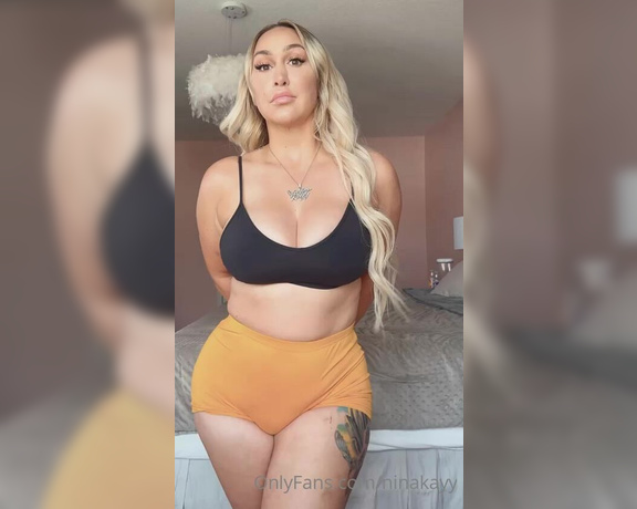 Nina Kayy aka ninakayy - 08-07-2023 OnlyFans Video - Your heart racing, your cock throbbing Today is your day to get a special thing from