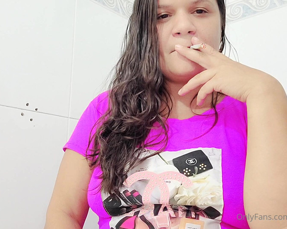 Paty bumbum aka patybumbum - 03-29-2023 OnlyFans Video - Fumando e gozando combinação perfeita