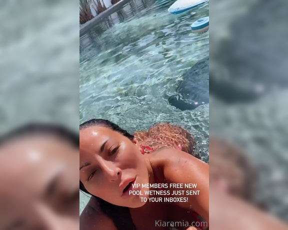 Theonlykiaramia - Likes on this post of these beautiful big breast Bouncing in the water and I’ll send yo n (19.02.2021)