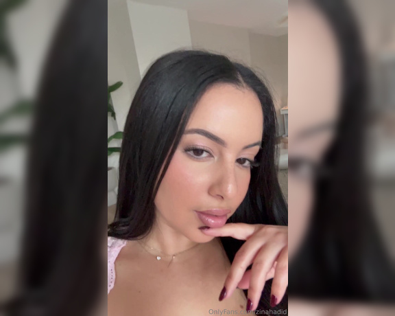 Zina Hadid aka zinahadid - 10-20-2024 OnlyFans Video - excuse the peach fuzz