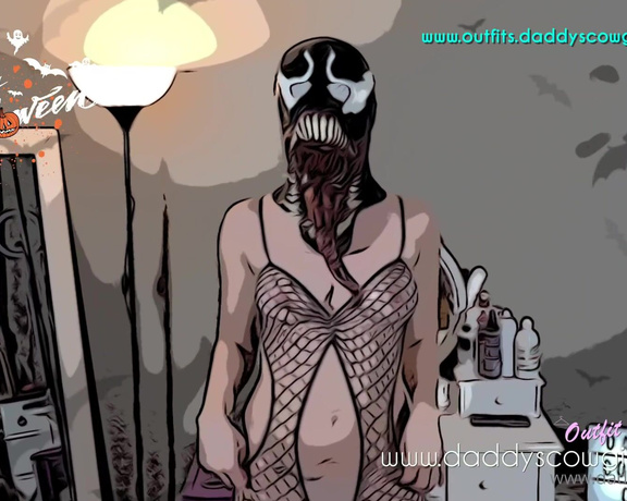 Dallas Stone aka daddyscowgirl - 10-29-2024 OnlyFans Video - Would you fuck me in this venom costume I love halloween and getting slutty for you