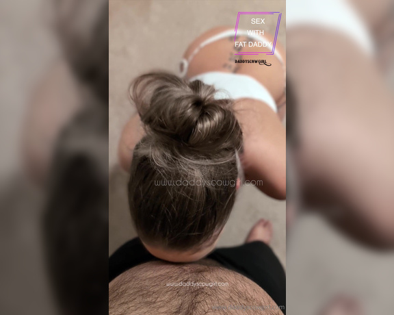 Dallas Stone aka daddyscowgirl - 12-19-2024 OnlyFans Video - My OLD FAT DADDY husband always edges his cock watching me live stream