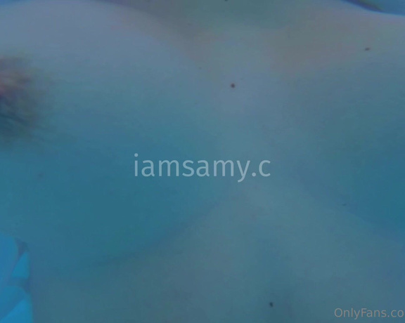 Iamsamy C aka iamsamy.c - 12-22-2022 OnlyFans Video - Vamos a nadar un poco