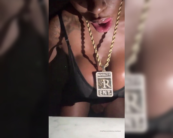 Ebony Mystique aka ebony_mystique - 03-23-2020 OnlyFans Video - You Know wanna see the rest