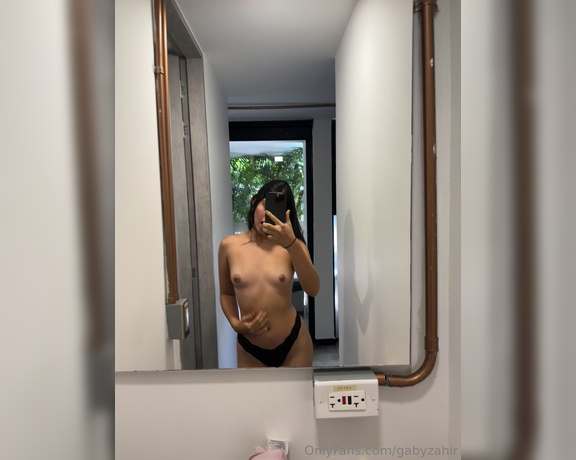 Gaby Zahir aka gabyzahir - 08-03-2024 OnlyFans Video - Enjoy me whenever you want