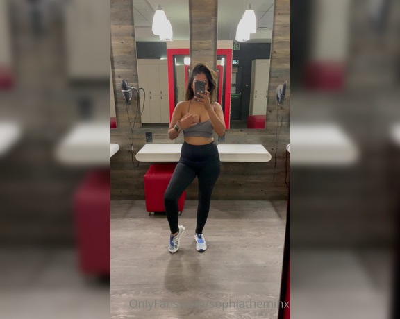 Sophia Abdalla aka sophiatheminx - 05-23-2023 OnlyFans Video - I attended a dance class today at gym