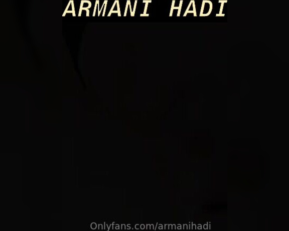 Armani Hadi aka armanihadi - 01-22-2024 OnlyFans Video - Who wants to  film a Pornography with me