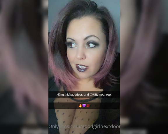 Ggirlnxtdoor aka ggirlnxtdoor - 12-04-2020 OnlyFans Video - msthickgoddess and kittymoanroe LYF