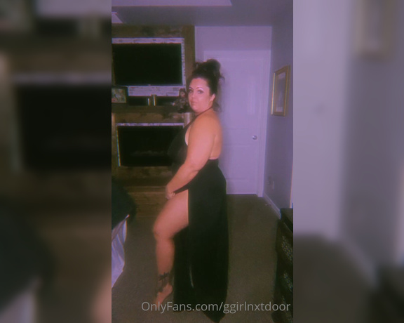 Ggirlnxtdoor aka ggirlnxtdoor - 01-12-2021 OnlyFans Video - So many asked to see more of the dress so here it is