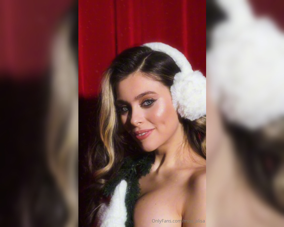 Alissa Foxy aka miss_alisa - 12-20-2023 OnlyFans Video - Do you already feel this Christmas spirit