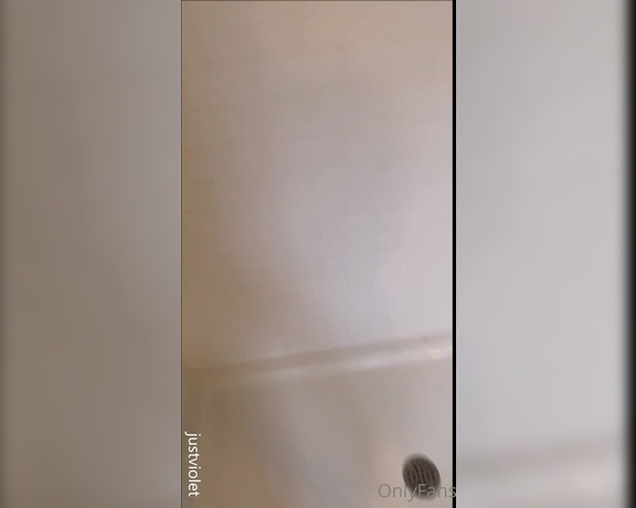 JustViolet aka justviolet - 05-09-2021 OnlyFans Video - Being naughty cleaning my shower glass doors