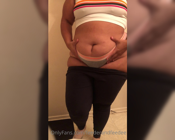 Big Belly Wilson aka feederandfeedee - 11-11-2020 OnlyFans Video - What would you do if the girl you were seeing looked like this with her clothes