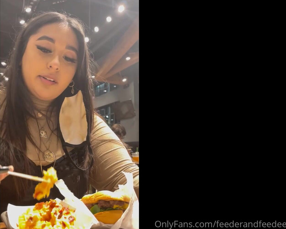 Big Belly Wilson aka feederandfeedee - 01-11-2022 OnlyFans Video - POV Youre on a date with me and Im more interested in my meal than I