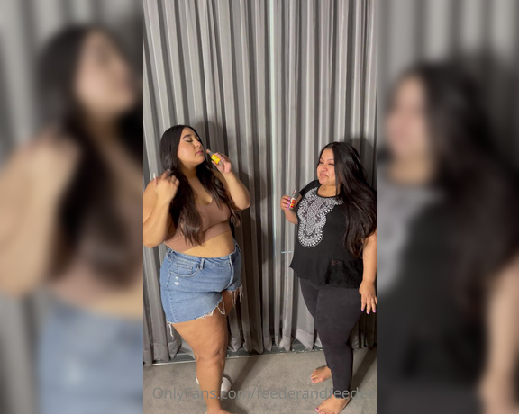 Big Belly Wilson aka feederandfeedee - 03-09-2022 OnlyFans Video - Its starting I spent 10hrs straight with Devi Thikk, we ate, drank, rubbed each other bellies,