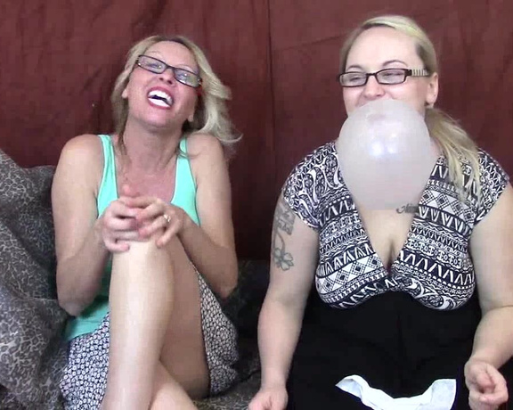 BuddahsPlayground - Fearless bubbles in Glasses, Blowing Bubbles, Bubble Gum, Eye Glasses, ManyVids
