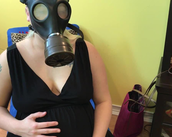 BuddahsPlayground - Gas Mask Pregnancy Interrogation, Gas Mask, Pregnant, Interrogation, Role Play, Belly, ManyVids