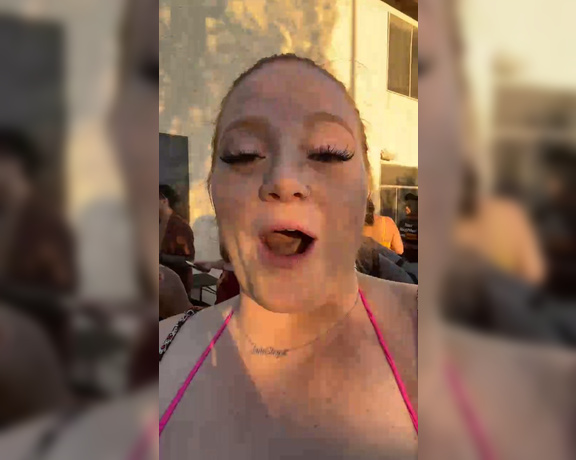 Julie Ginger aka bbwjulieginger1 - 05-06-2023 OnlyFans Video - Stream started at 05062023 0156 am FreakNik Cinco De Mayo event in Las Vegas