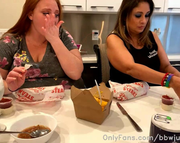 Julie Ginger aka bbwjulieginger1 - 06-23-2021 OnlyFans Video - Stream started at 06222021 1147 pm goddessnaughtia and i Eating our delicious food from a authentic