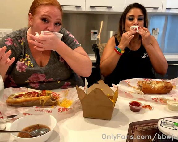 Julie Ginger aka bbwjulieginger1 - 06-23-2021 OnlyFans Video - Stream started at 06222021 1147 pm goddessnaughtia and i Eating our delicious food from a authentic