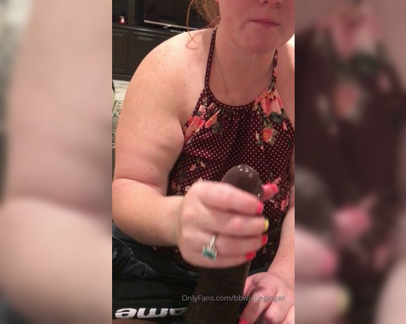 Julie Ginger aka bbwjulieginger1 - 09-03-2019 OnlyFans Video - After the club last night, i took home this bbc and decided to suck his cock