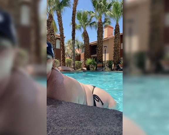 Julie Ginger aka bbwjulieginger1 - 07-24-2020 OnlyFans Video - I really love being in the water  watch as i splash around and make waves