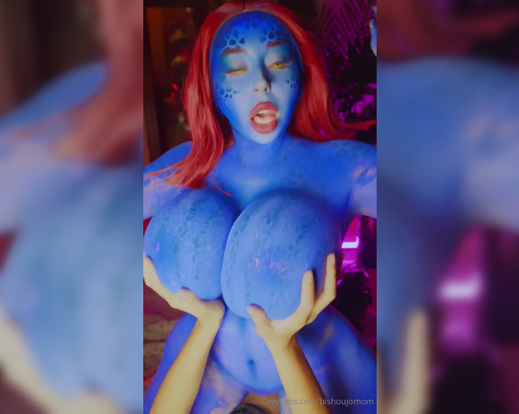 Juliette Michele aka bishoujomom - 11-18-2024 OnlyFans Video - NEW Mystique from X_Men 7min 45 sec simulated SEX TAPE  Mystique needs information from you